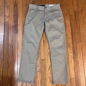 Volcom Men's Khaki Chino Dress Pants 31